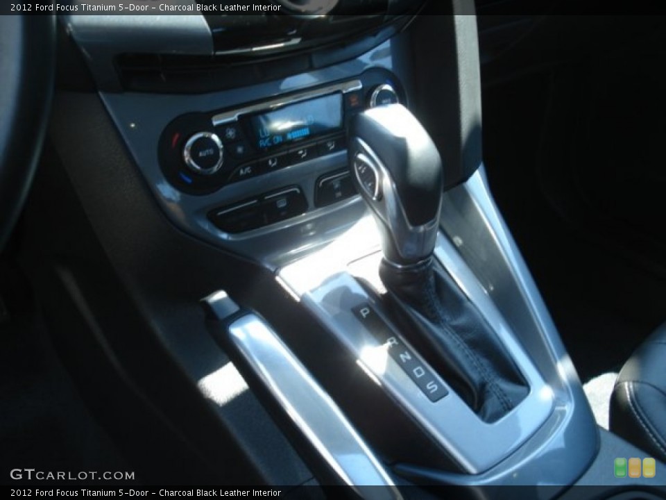 Charcoal Black Leather Interior Transmission for the 2012 Ford Focus Titanium 5-Door #67549257