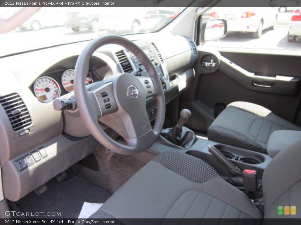 Pro 4X Gray/Steel Interior Prime Interior for the 2012 Nissan Xterra Pro-4X 4x4 #67556979