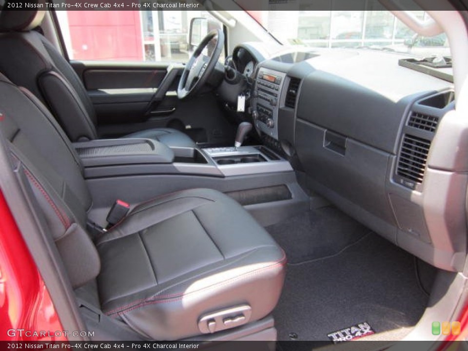 Pro 4X Charcoal Interior Photo for the 2012 Nissan Titan Pro-4X Crew Cab 4x4 #67558290