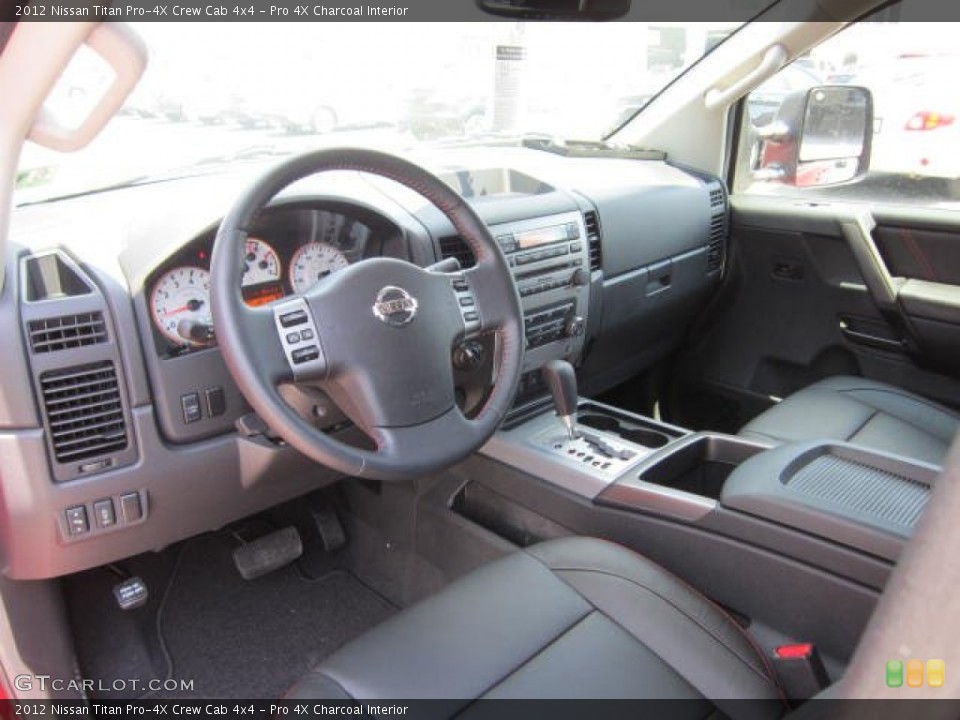 Pro 4X Charcoal Interior Dashboard for the 2012 Nissan Titan Pro-4X Crew Cab 4x4 #67558347