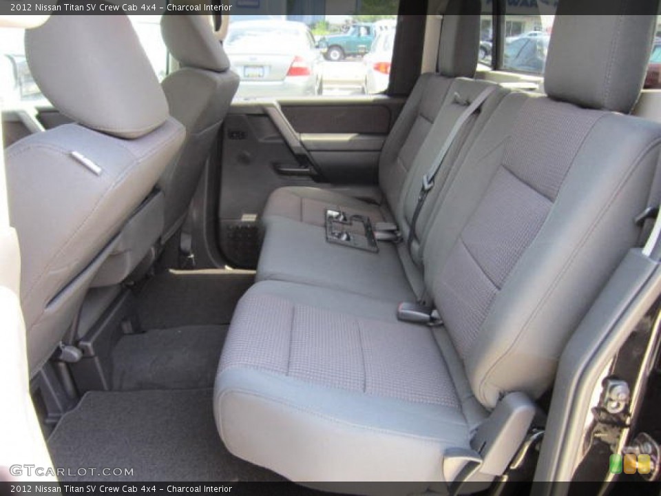 Charcoal Interior Photo for the 2012 Nissan Titan SV Crew Cab 4x4 #67559752