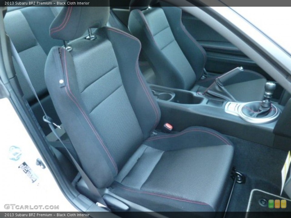 Black Cloth Interior Front Seat for the 2013 Subaru BRZ Premium #67560138