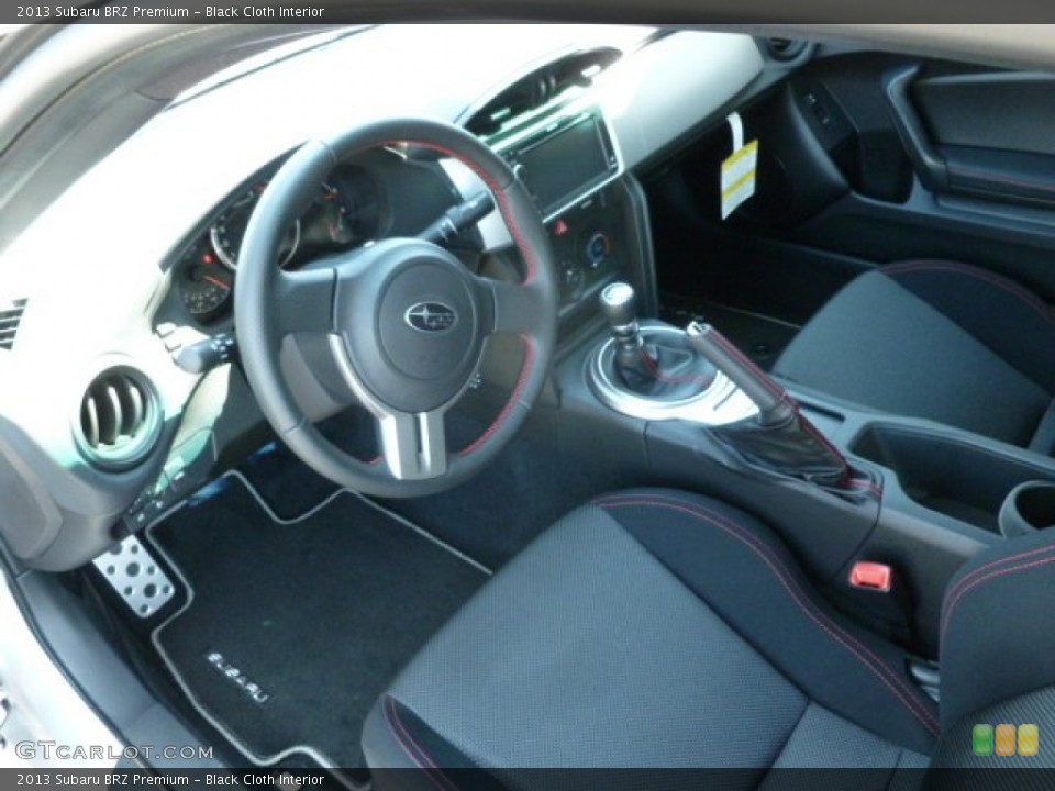 Black Cloth Interior Photo for the 2013 Subaru BRZ Premium #67560144