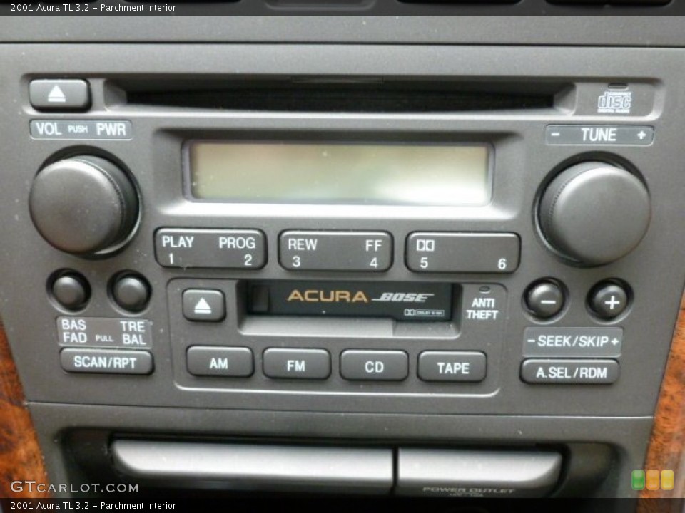 Parchment Interior Audio System for the 2001 Acura TL 3.2 #67564854