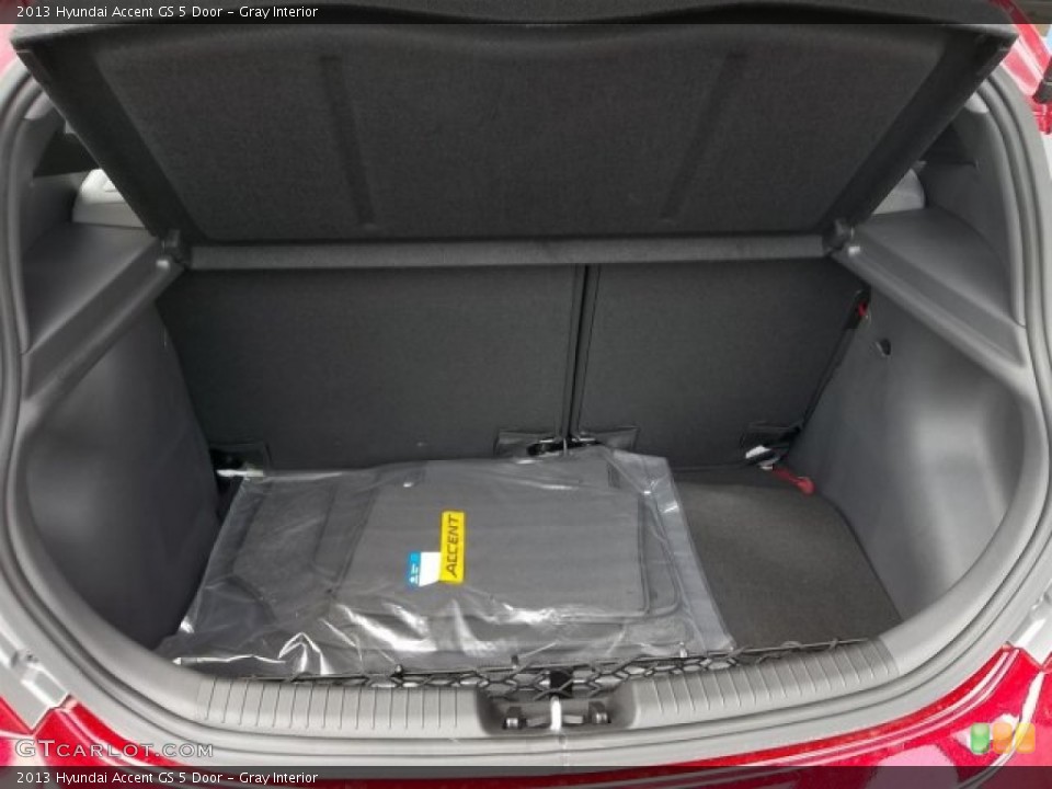 Gray Interior Trunk for the 2013 Hyundai Accent GS 5 Door #67567000