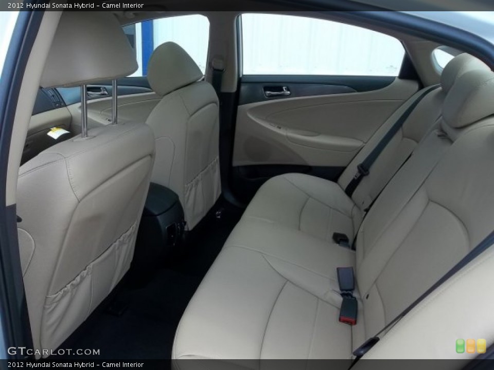 Camel Interior Rear Seat for the 2012 Hyundai Sonata Hybrid #67567151