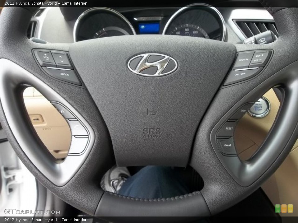 Camel Interior Controls for the 2012 Hyundai Sonata Hybrid #67567160