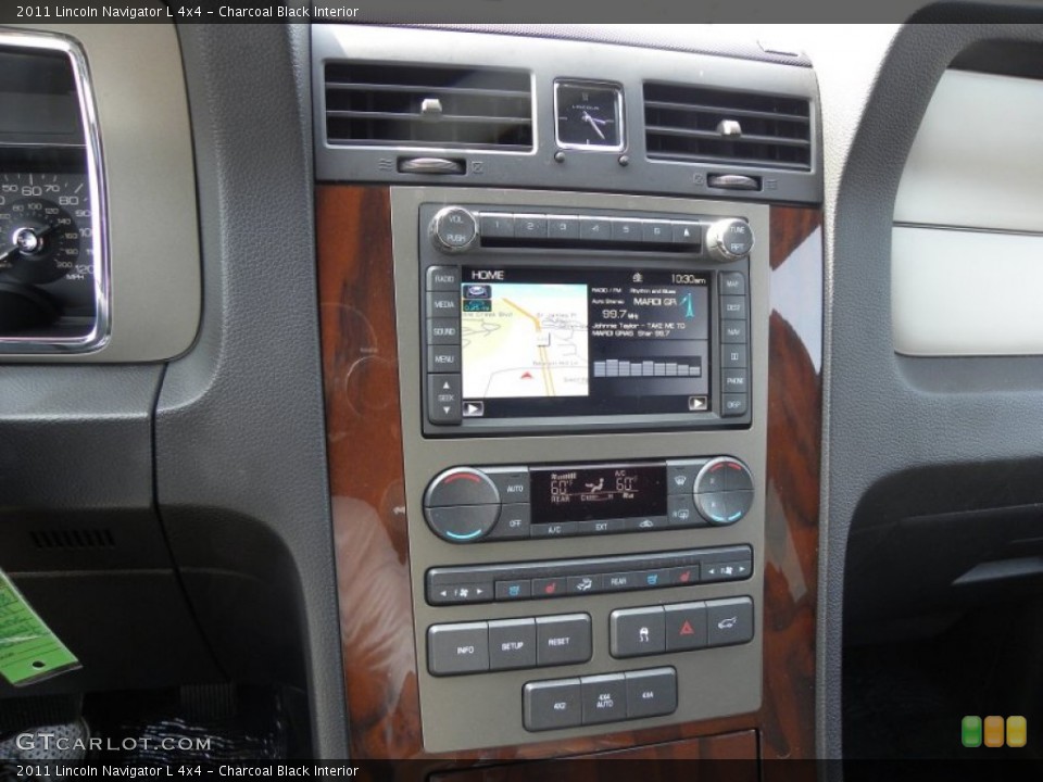 Charcoal Black Interior Controls for the 2011 Lincoln Navigator L 4x4 #67567486