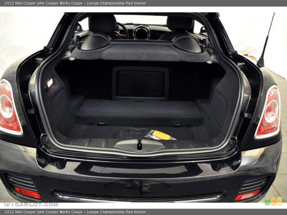 Lounge Championship Red Interior Trunk for the 2012 Mini Cooper John Cooper Works Coupe #67569577