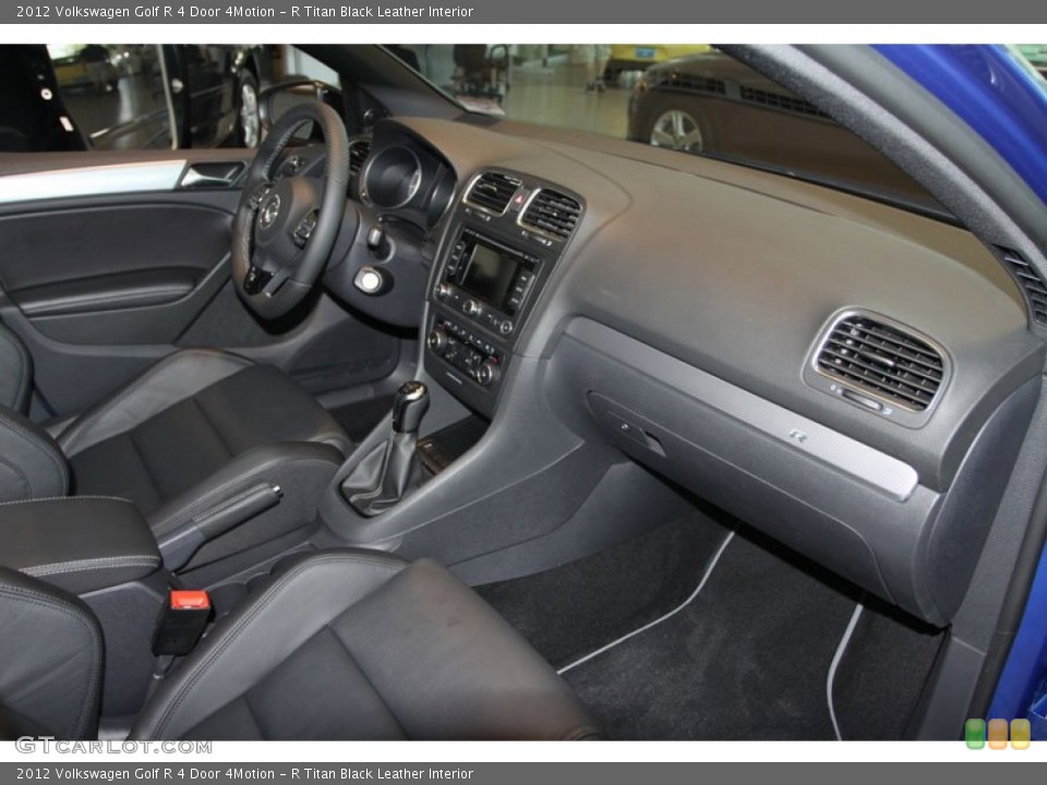 R Titan Black Leather Interior Dashboard for the 2012 Volkswagen Golf R 4 Door 4Motion #67569676