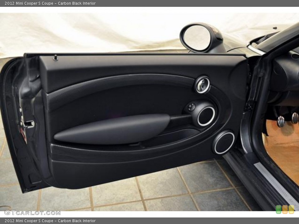 Carbon Black Interior Door Panel for the 2012 Mini Cooper S Coupe #67569862