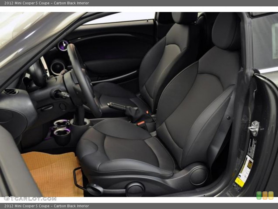 Carbon Black Interior Photo for the 2012 Mini Cooper S Coupe #67569880