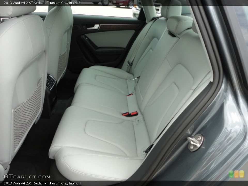 Titanium Gray Interior Rear Seat for the 2013 Audi A4 2.0T Sedan #67570093