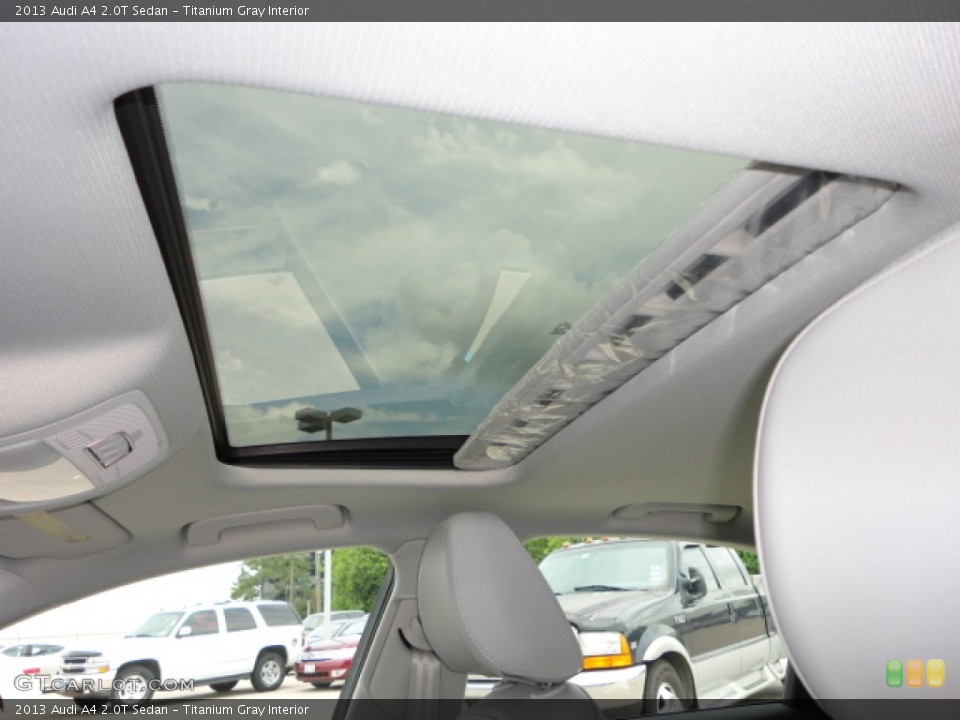 Titanium Gray Interior Sunroof for the 2013 Audi A4 2.0T Sedan #67570120