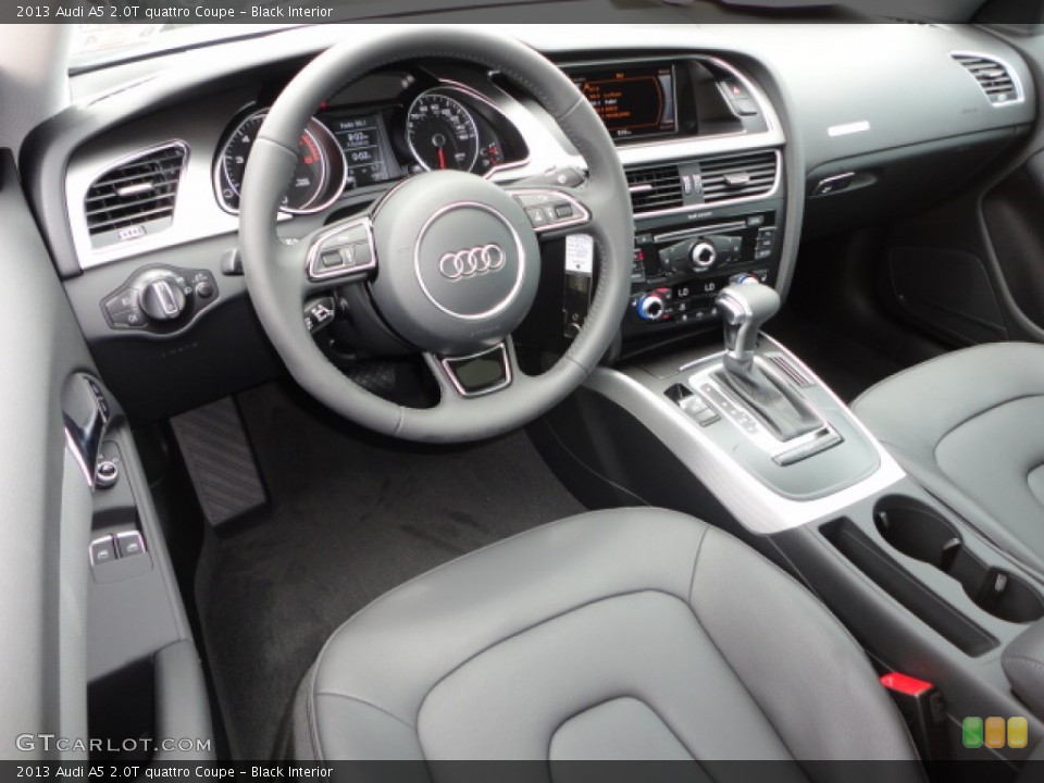Black Interior Prime Interior for the 2013 Audi A5 2.0T quattro Coupe #67570399