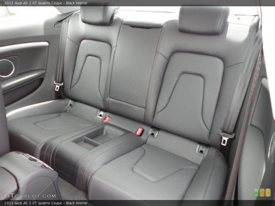 Black Interior Rear Seat for the 2013 Audi A5 2.0T quattro Coupe #67570483