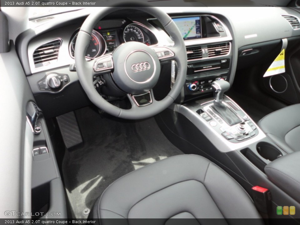 Black Interior Prime Interior for the 2013 Audi A5 2.0T quattro Coupe #67570492