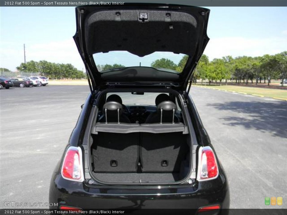 Sport Tessuto Nero/Nero (Black/Black) Interior Trunk for the 2012 Fiat 500 Sport #67571019
