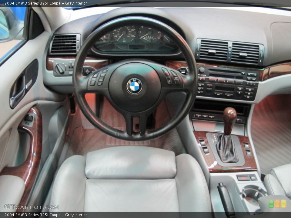 Grey Interior Dashboard for the 2004 BMW 3 Series 325i Coupe #67576753