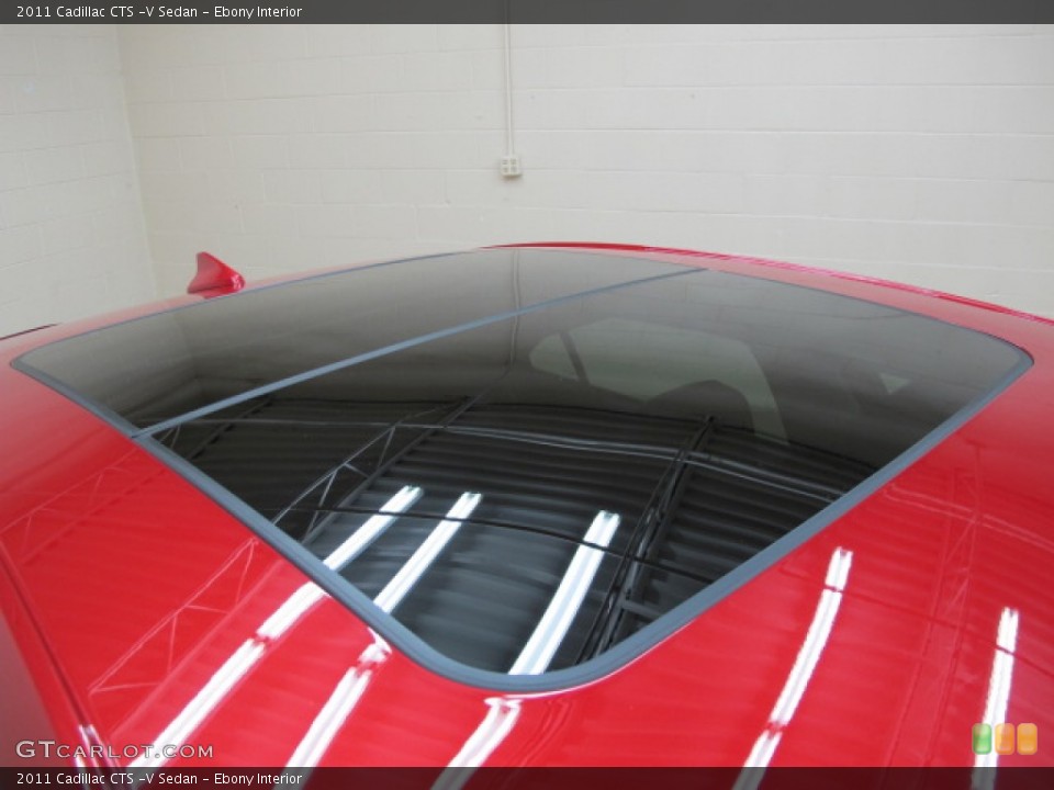 Ebony Interior Sunroof for the 2011 Cadillac CTS -V Sedan #67577521
