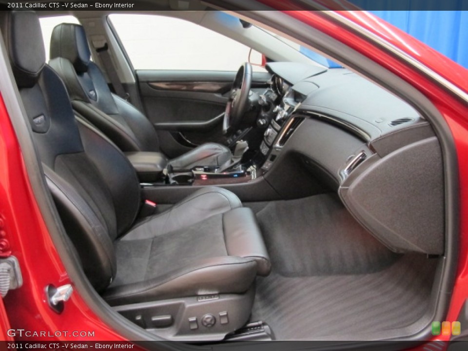 Ebony Interior Photo for the 2011 Cadillac CTS -V Sedan #67577578