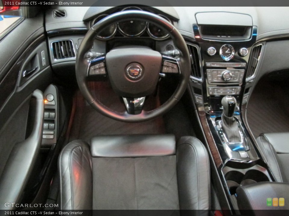 Ebony Interior Dashboard for the 2011 Cadillac CTS -V Sedan #67577617