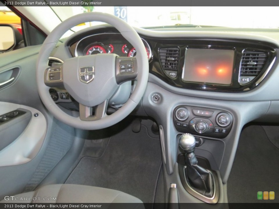 Black/Light Diesel Gray Interior Dashboard for the 2013 Dodge Dart Rallye #67577989