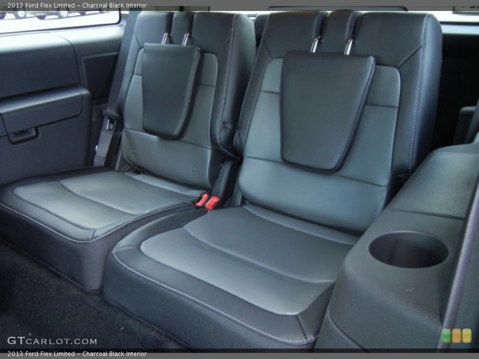Charcoal Black Interior Rear Seat for the 2013 Ford Flex Limited #67588126
