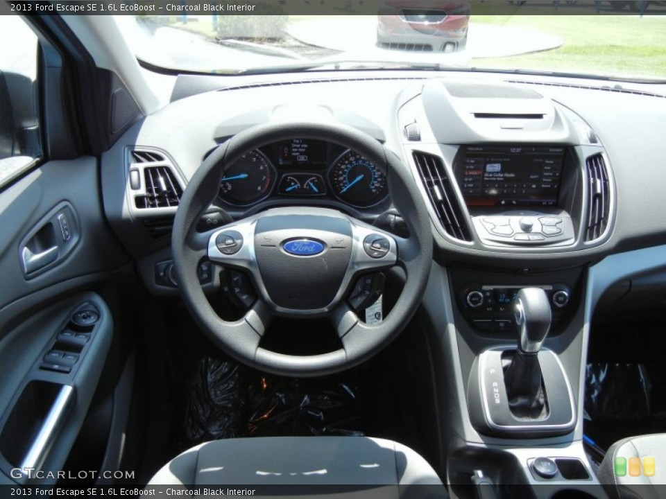 Charcoal Black Interior Dashboard for the 2013 Ford Escape SE 1.6L EcoBoost #67588318