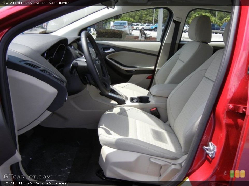 Stone Interior Photo for the 2012 Ford Focus SEL Sedan #67588996
