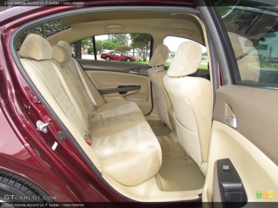 Ivory Interior Rear Seat for the 2010 Honda Accord LX-P Sedan #67590157