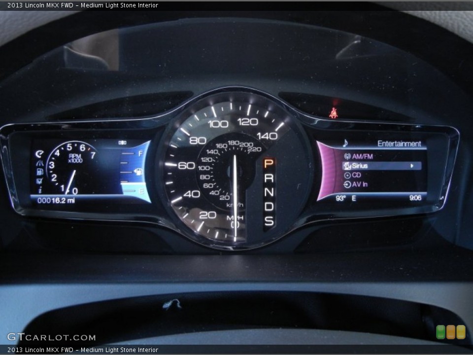 Medium Light Stone Interior Gauges for the 2013 Lincoln MKX FWD #67598463