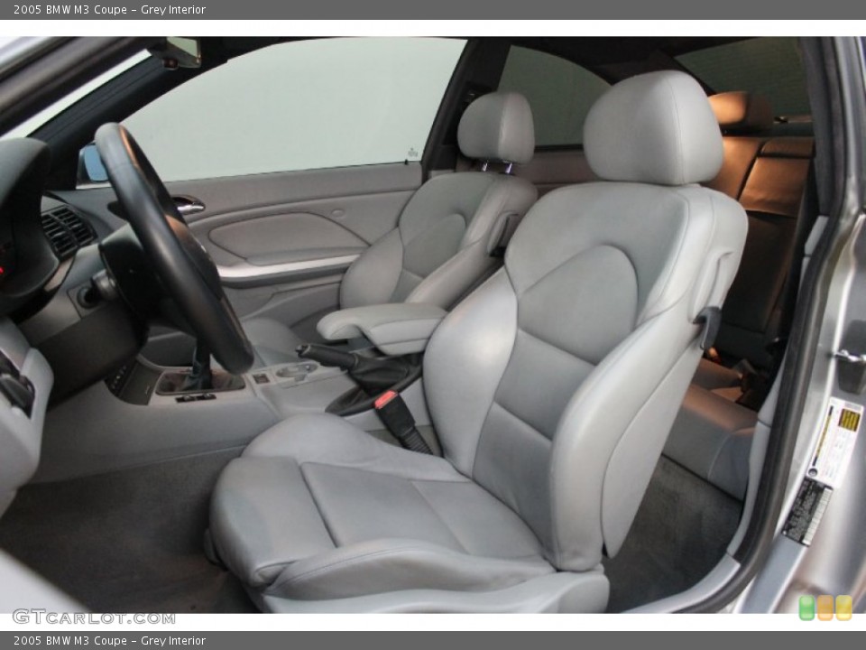 Grey Interior Front Seat for the 2005 BMW M3 Coupe #67601451