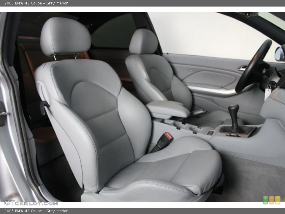 Grey Interior Front Seat for the 2005 BMW M3 Coupe #67601460