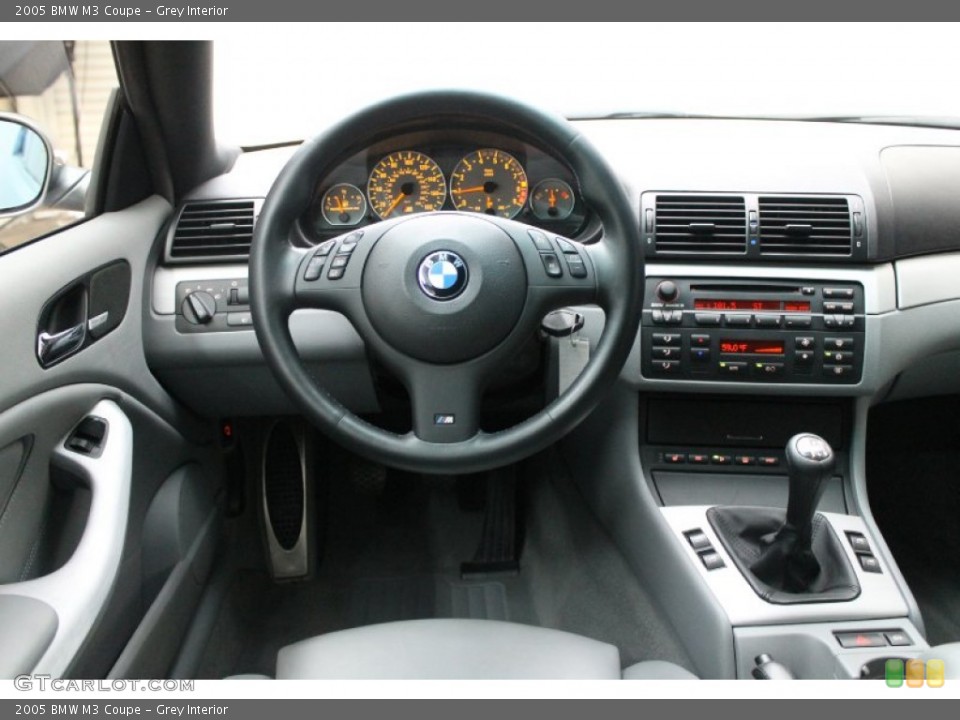 Grey Interior Dashboard for the 2005 BMW M3 Coupe #67601628