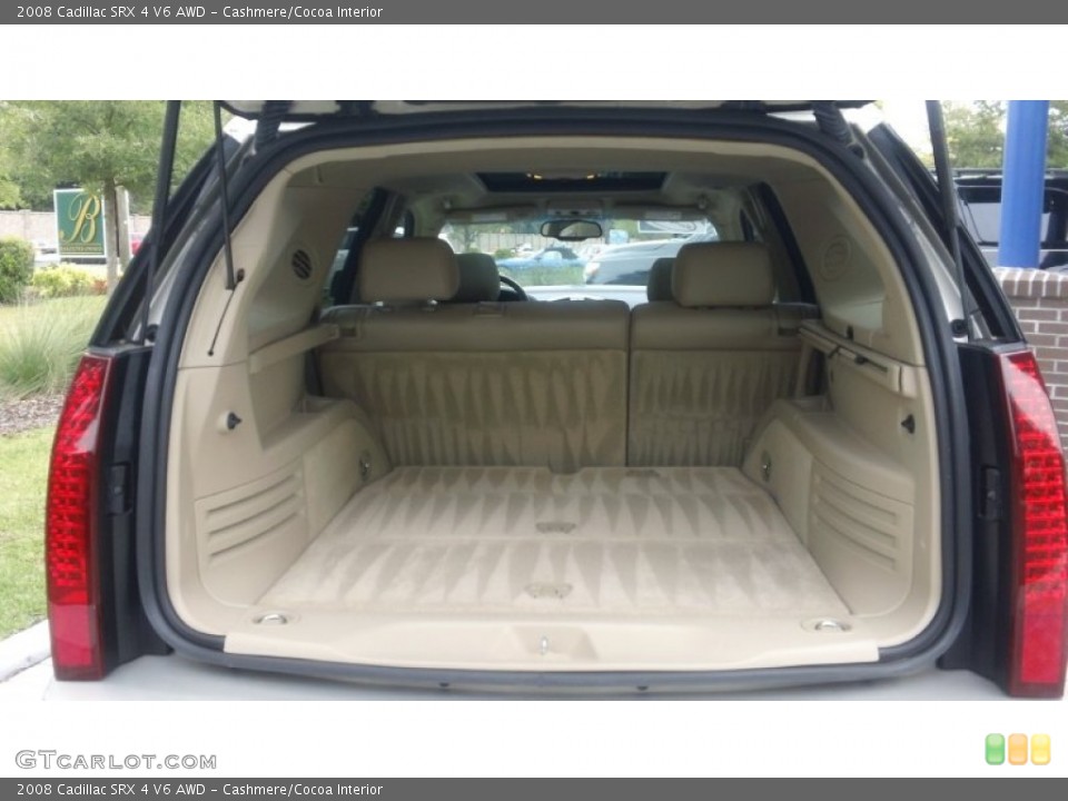 Cashmere/Cocoa Interior Trunk for the 2008 Cadillac SRX 4 V6 AWD #67601898
