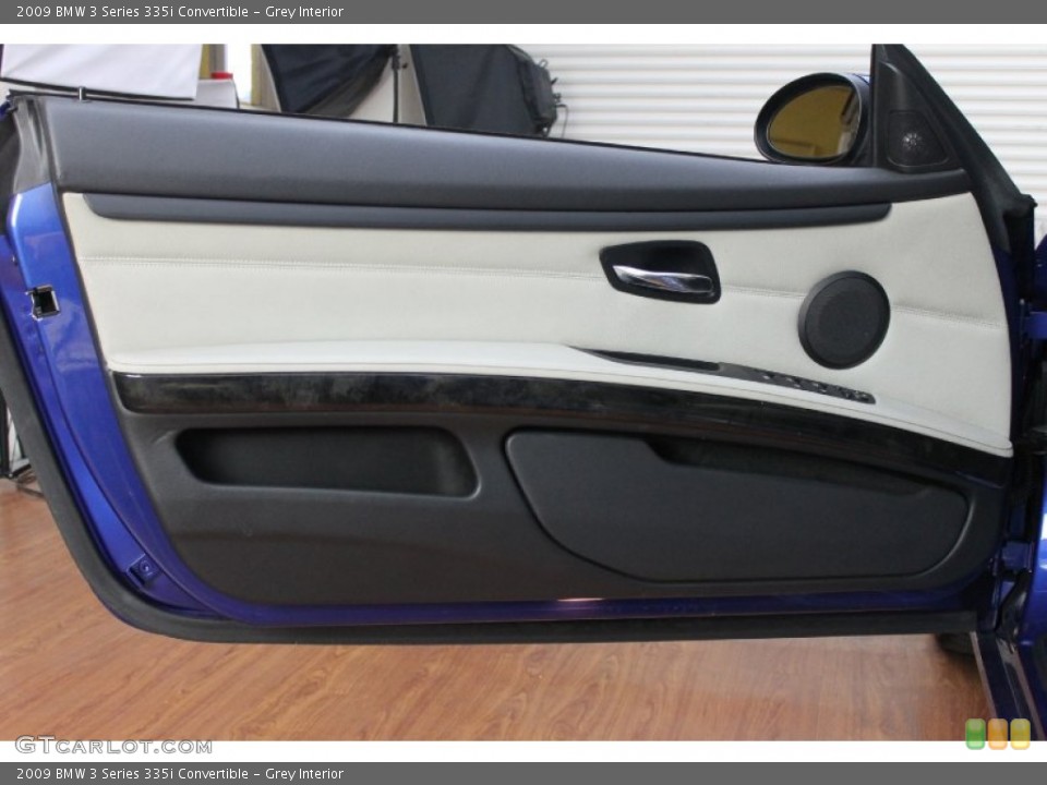 Grey Interior Door Panel for the 2009 BMW 3 Series 335i Convertible #67602291
