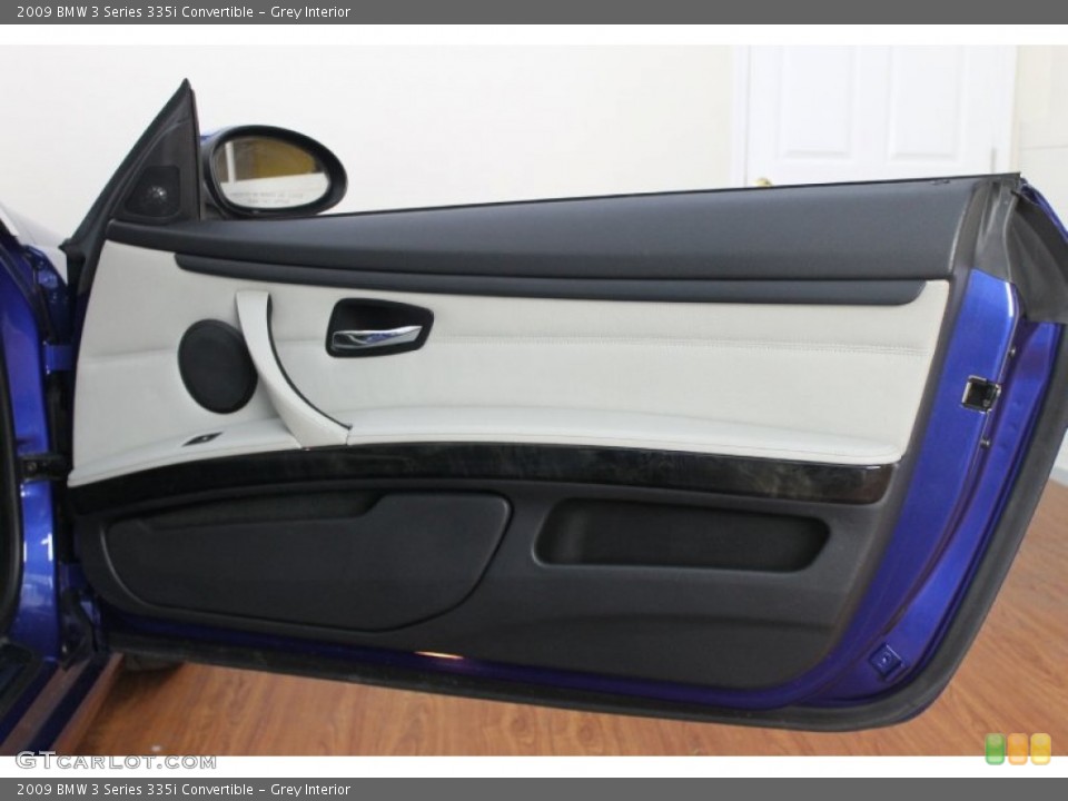 Grey Interior Door Panel for the 2009 BMW 3 Series 335i Convertible #67602299
