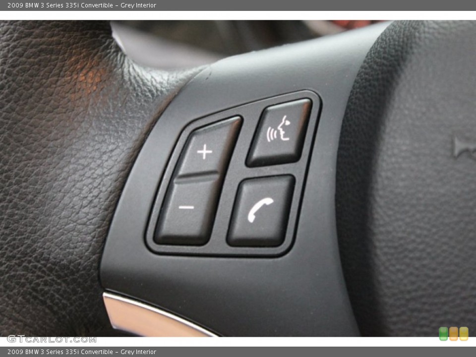 Grey Interior Controls for the 2009 BMW 3 Series 335i Convertible #67602315