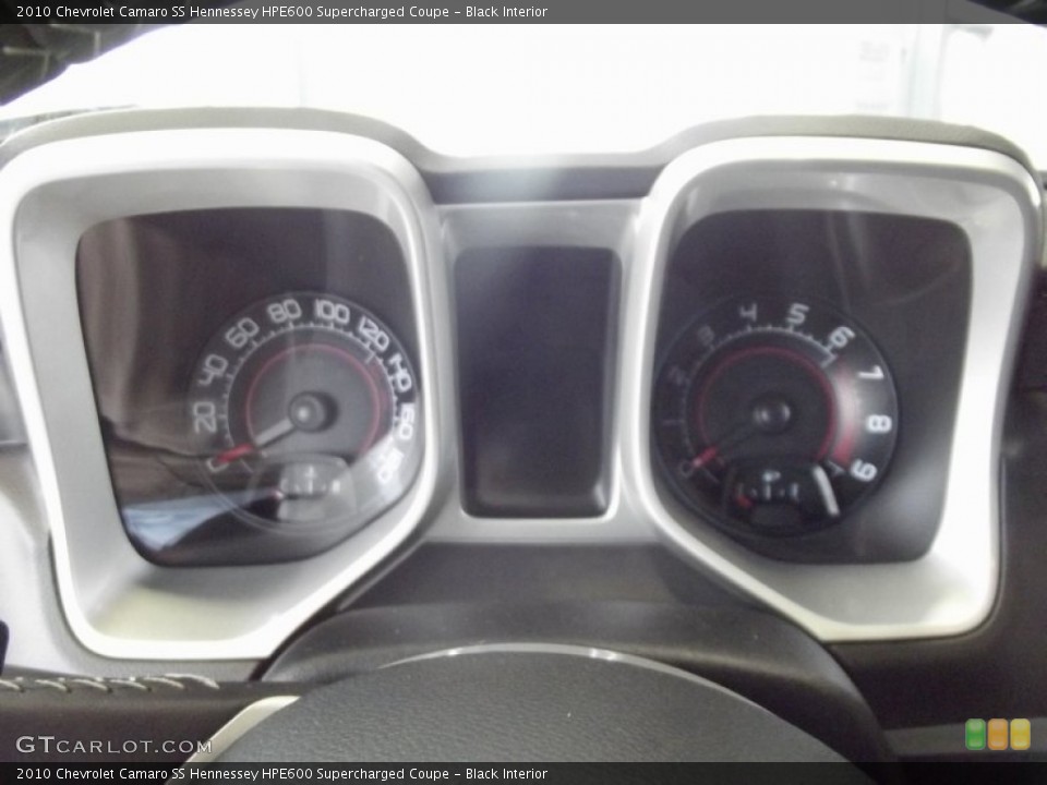 Black Interior Gauges for the 2010 Chevrolet Camaro SS Hennessey HPE600 Supercharged Coupe #67603509