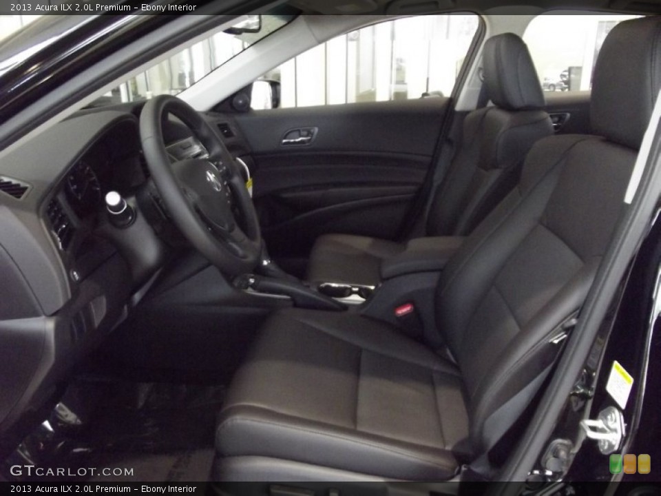 Ebony Interior Photo for the 2013 Acura ILX 2.0L Premium #67605009