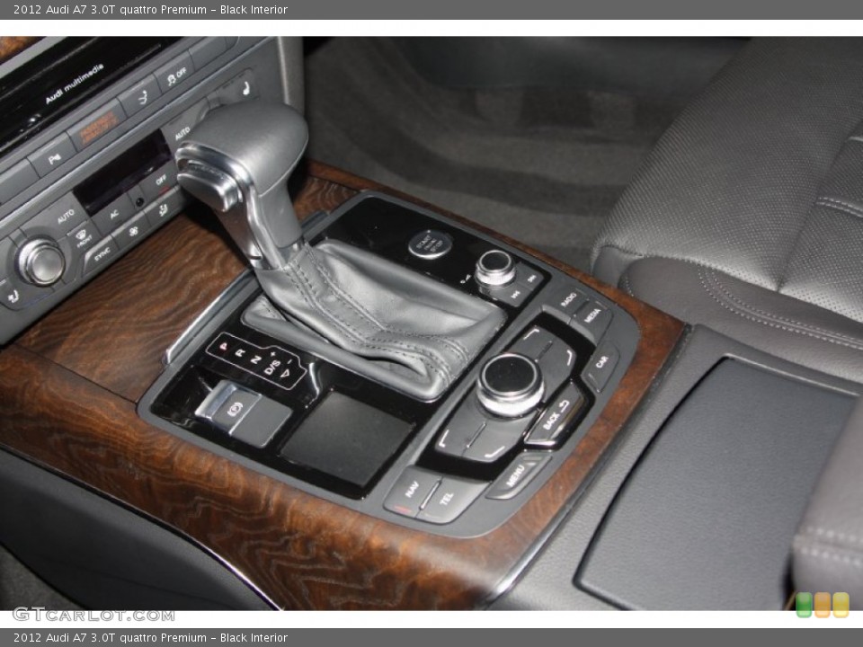 Black Interior Transmission for the 2012 Audi A7 3.0T quattro Premium #67605459