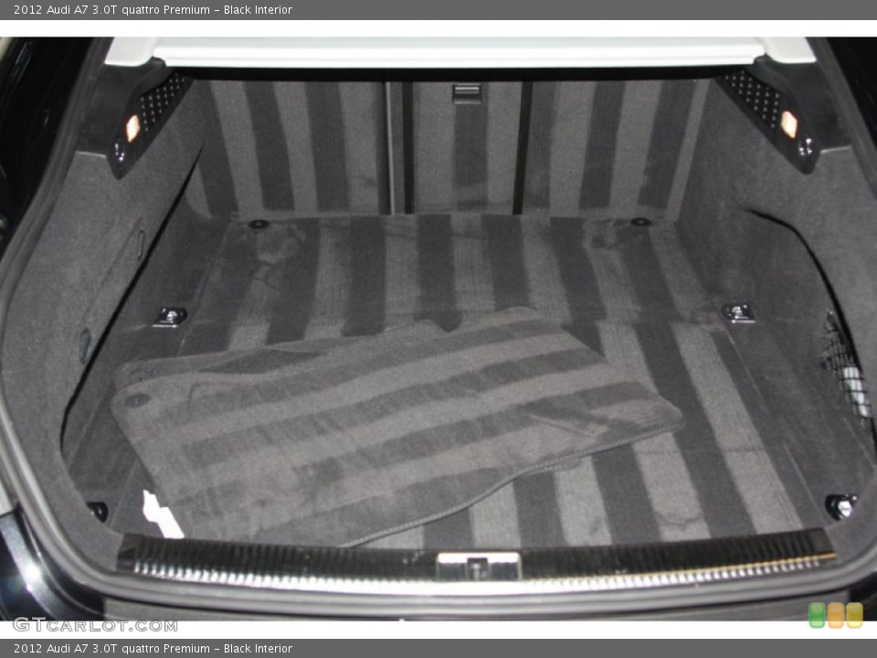 Black Interior Trunk for the 2012 Audi A7 3.0T quattro Premium #67605732
