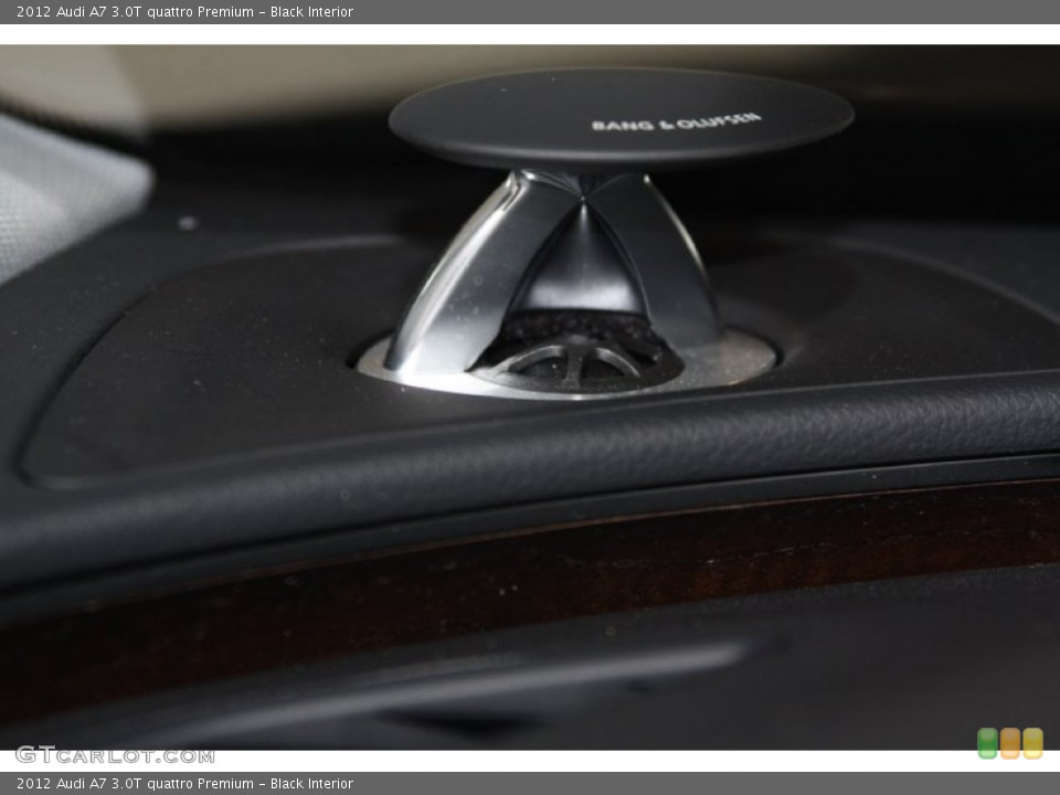 Black Interior Audio System for the 2012 Audi A7 3.0T quattro Premium #67605822