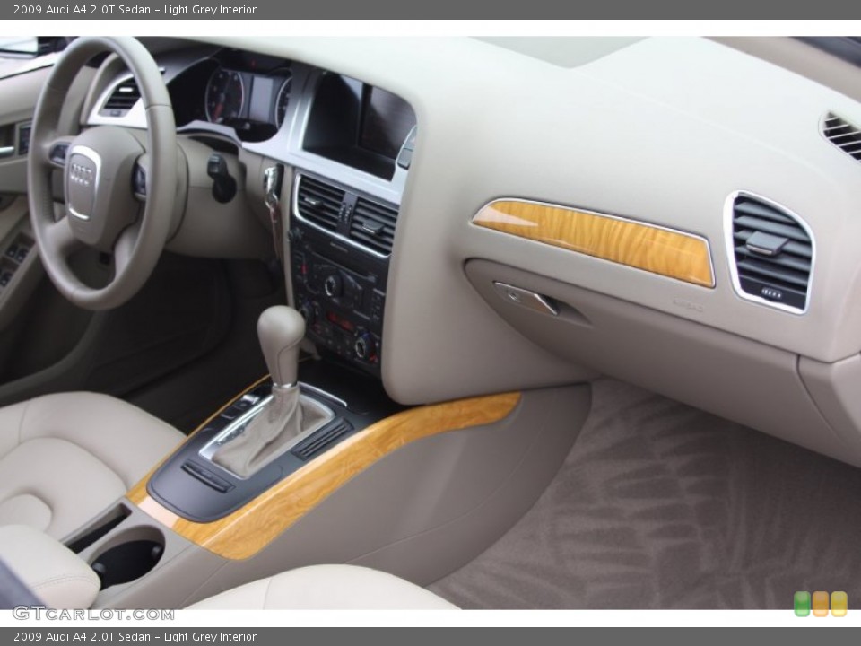 Light Grey Interior Dashboard for the 2009 Audi A4 2.0T Sedan #67606224