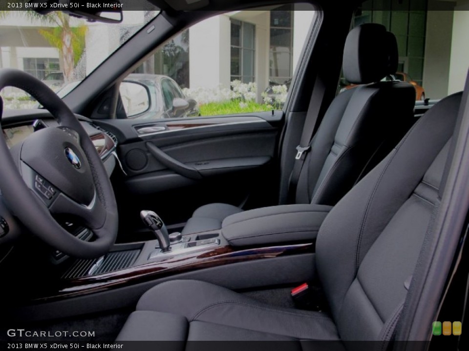 Black Interior Photo for the 2013 BMW X5 xDrive 50i #67607139