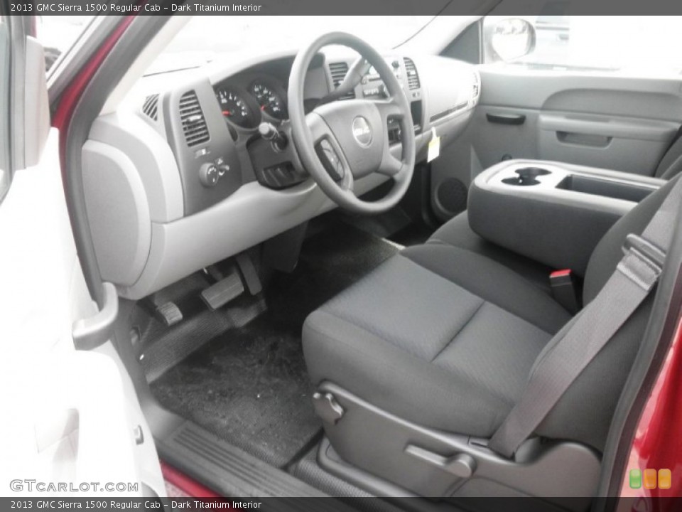 Dark Titanium Interior Photo for the 2013 GMC Sierra 1500 Regular Cab #67612320