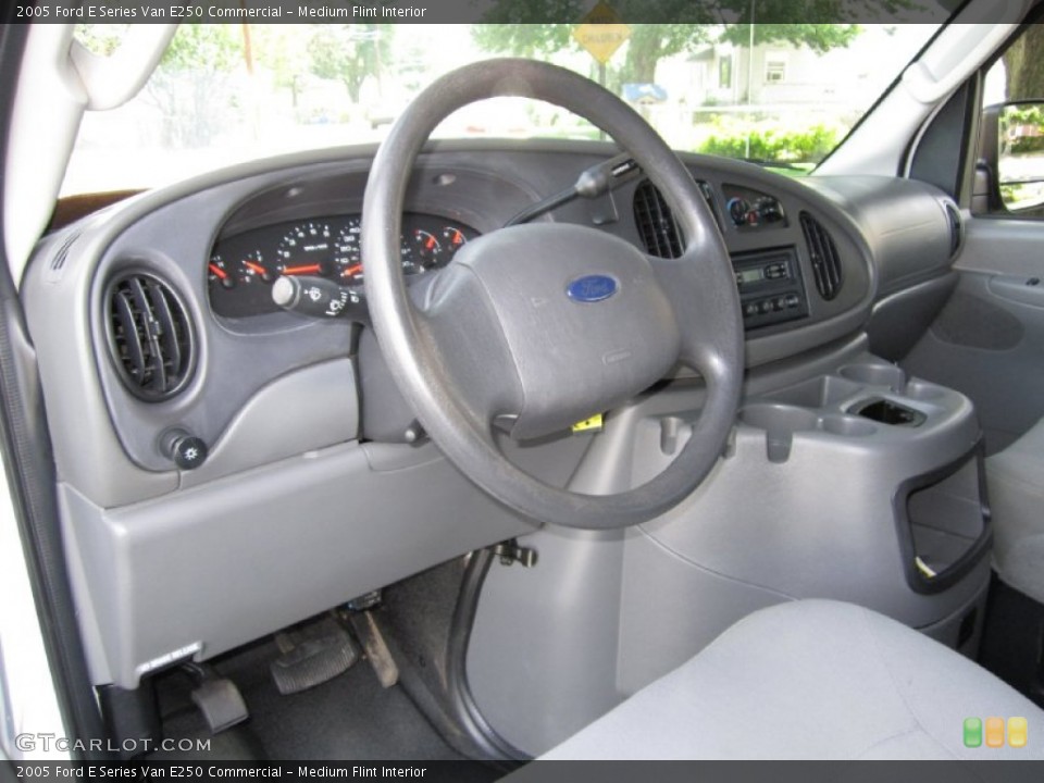 Medium Flint Interior Dashboard for the 2005 Ford E Series Van E250 Commercial #67613073