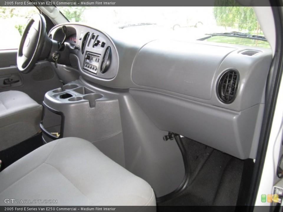 Medium Flint Interior Dashboard for the 2005 Ford E Series Van E250 Commercial #67613082