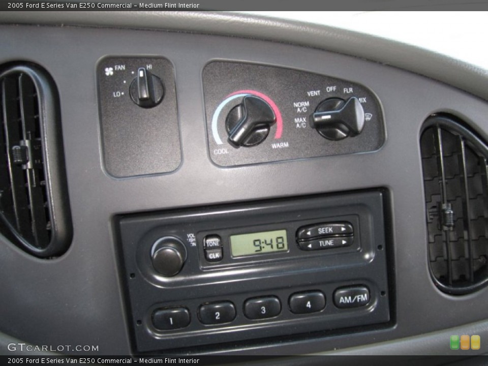Medium Flint Interior Audio System for the 2005 Ford E Series Van E250 Commercial #67613088